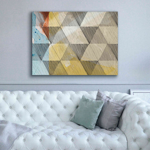 Image of 'Geo Now Sketch I' by Sisa Jasper Canvas Wall Art,54 x 40