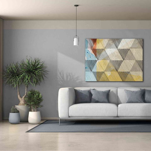 Image of 'Geo Now Sketch I' by Sisa Jasper Canvas Wall Art,54 x 40