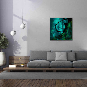 'Turquoise Element III' by Sisa Jasper Canvas Wall Art,37 x 37
