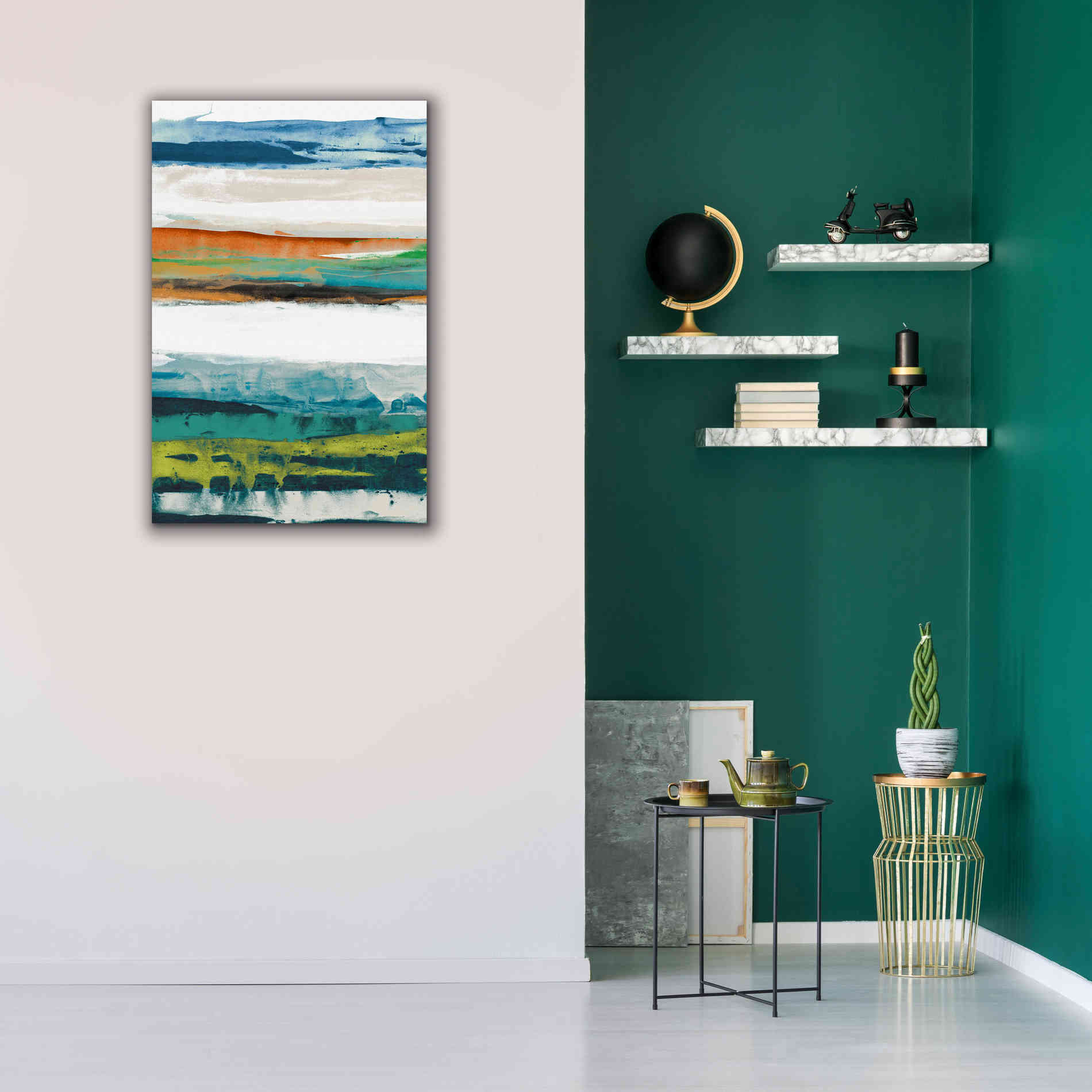 'Primary Decision IV' by Sisa Jasper Canvas Wall Art,26 x 40