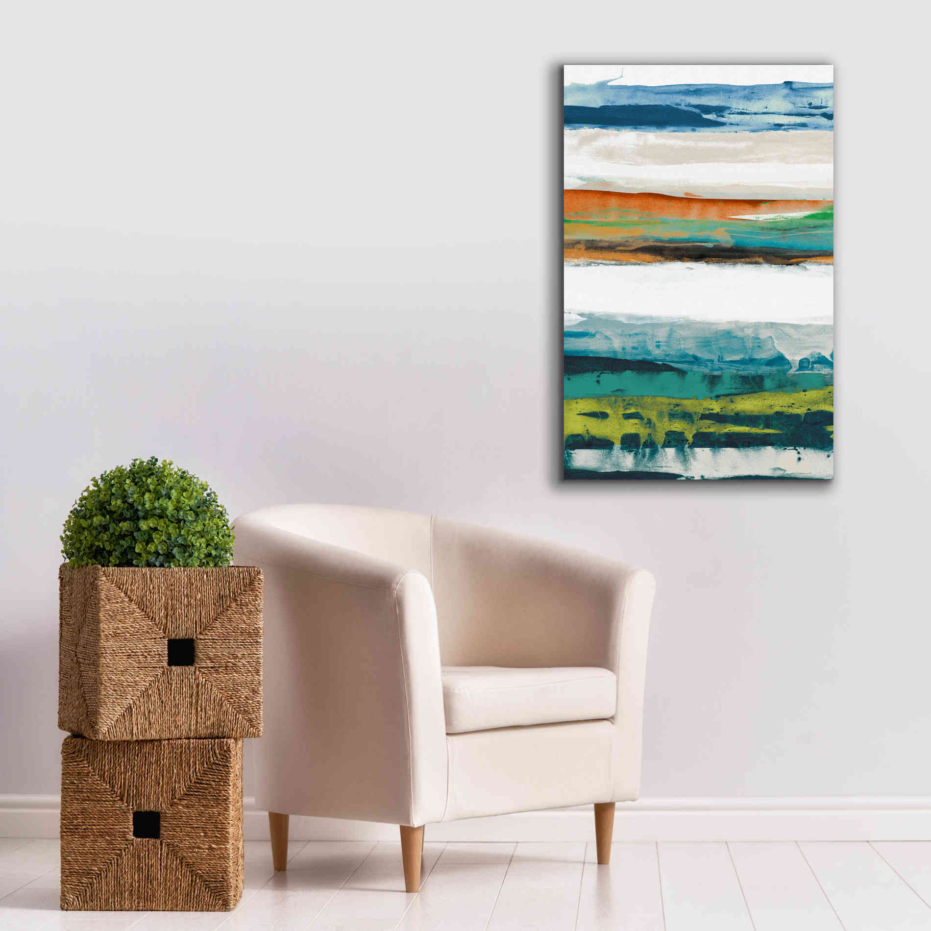 'Primary Decision IV' by Sisa Jasper Canvas Wall Art,26 x 40