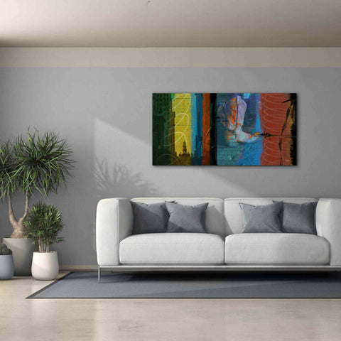 Image of 'Boot Collage' by Sisa Jasper Canvas Wall Art,60 x 30