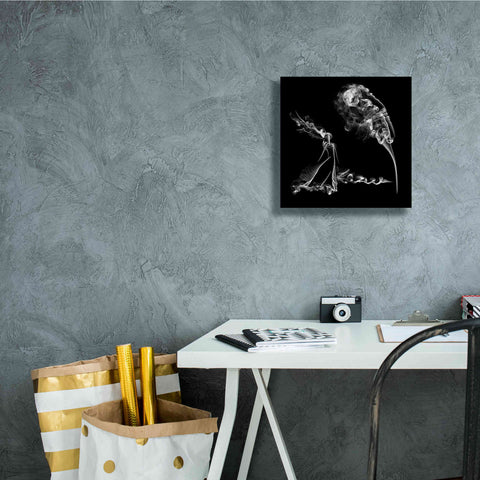 Image of 'Fearless Girl' Canvas Wall Art,12 x 12