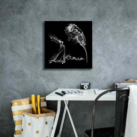 Image of 'Fearless Girl' Canvas Wall Art,18 x 18