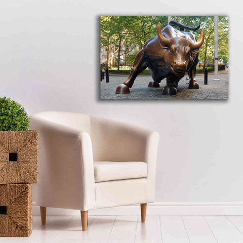 Image of 'Bull of Wallstreet' Canvas Wall Art,40 x 26