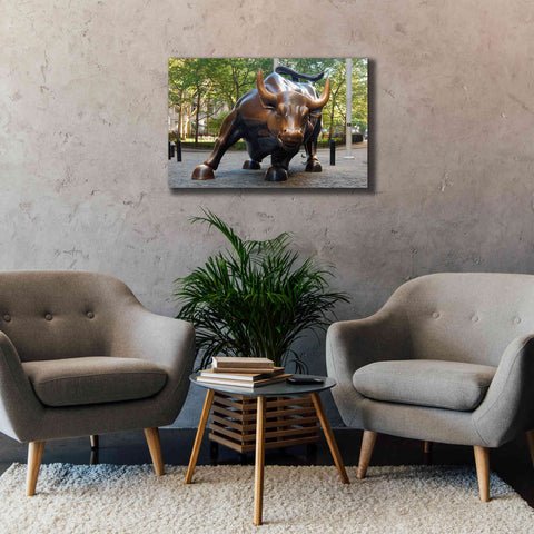 Image of 'Bull of Wallstreet' Canvas Wall Art,40 x 26