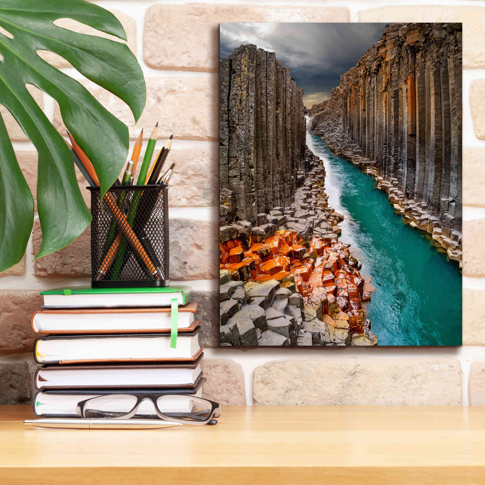 'Divided' Canvas Wall Art,12 x 16