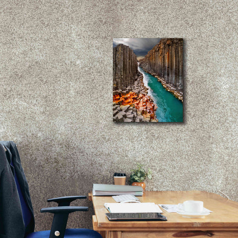 Image of 'Divided' Canvas Wall Art,20 x 24