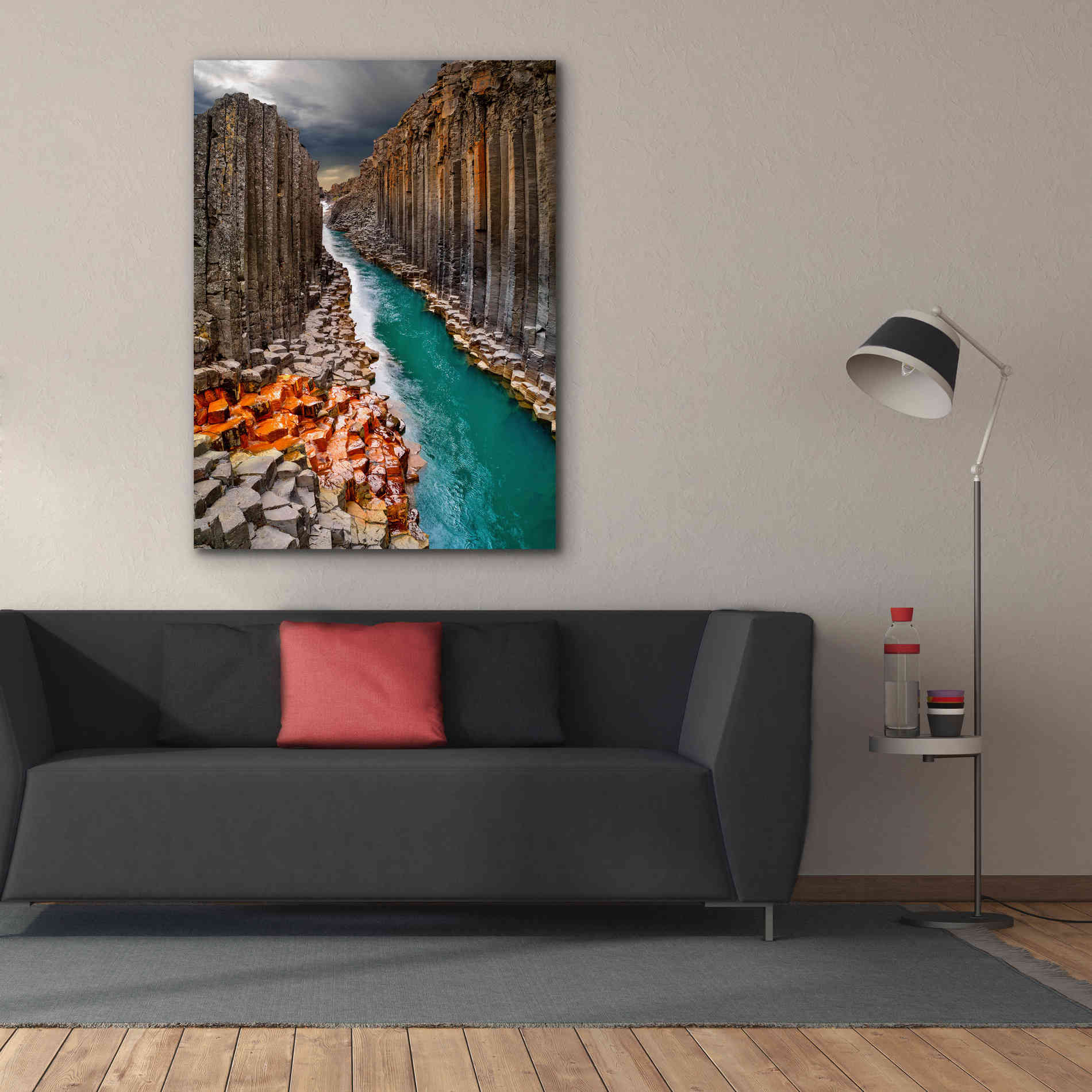 'Divided' Canvas Wall Art,40 x 54