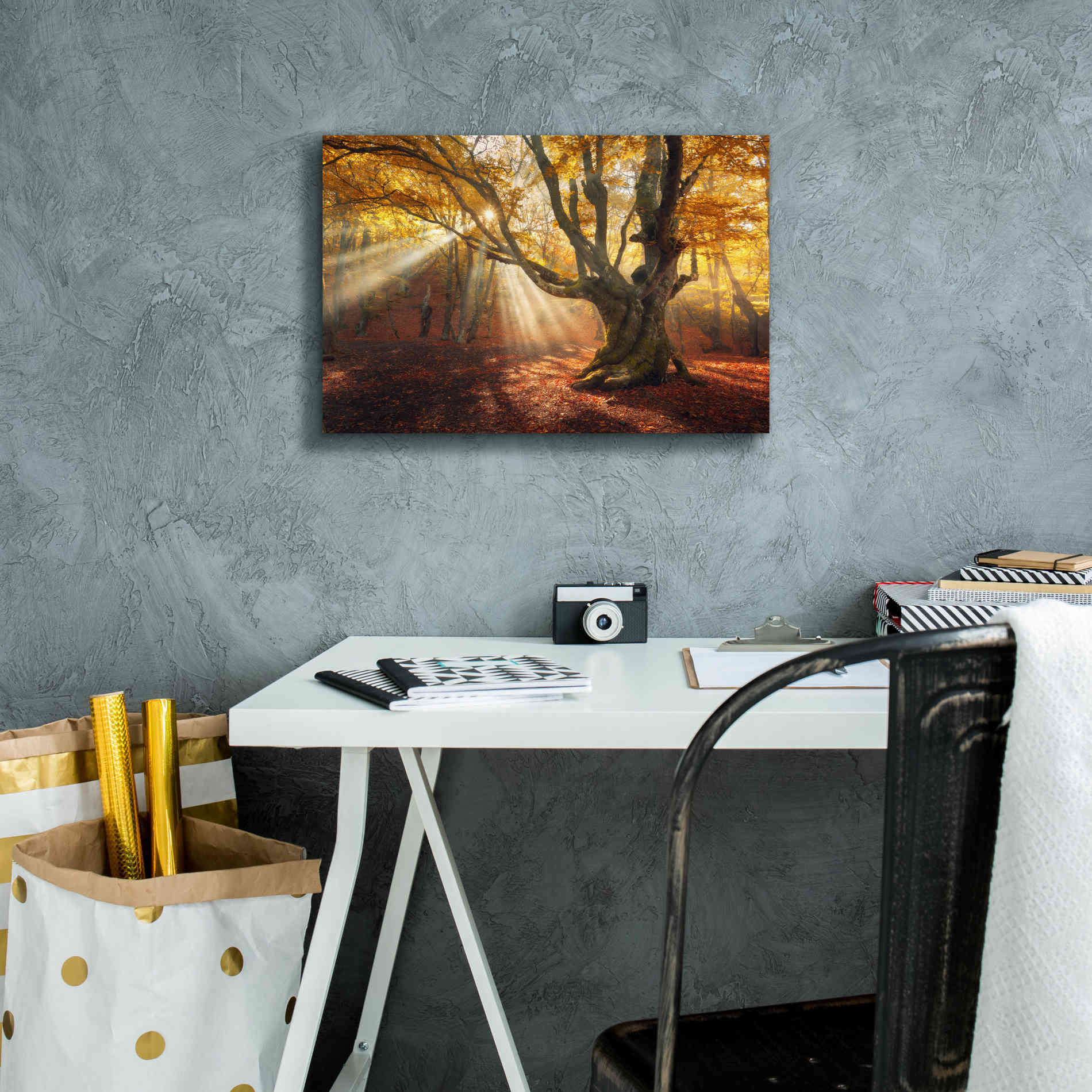 'Enchanted Forest' Canvas Wall Art,18 x 12