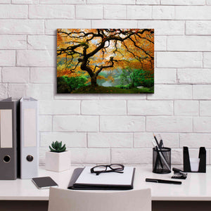 'Magical Autumn' Canvas Wall Art,18 x 12