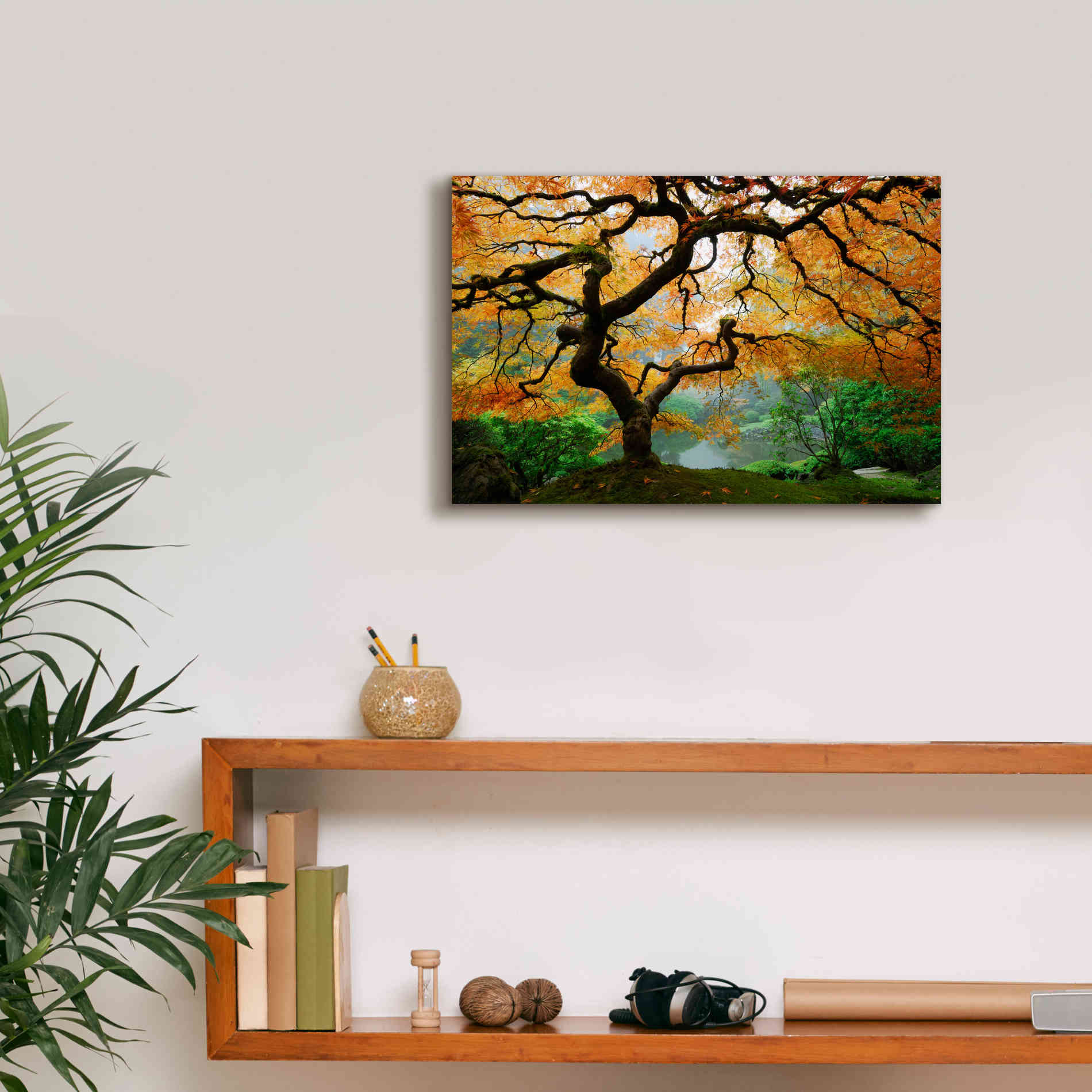 'Magical Autumn' Canvas Wall Art,18 x 12