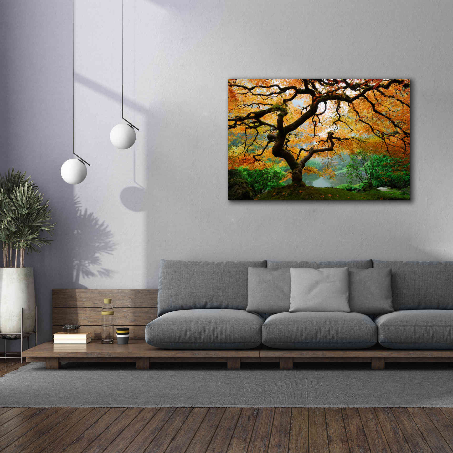 'Magical Autumn' Canvas Wall Art,60 x 40