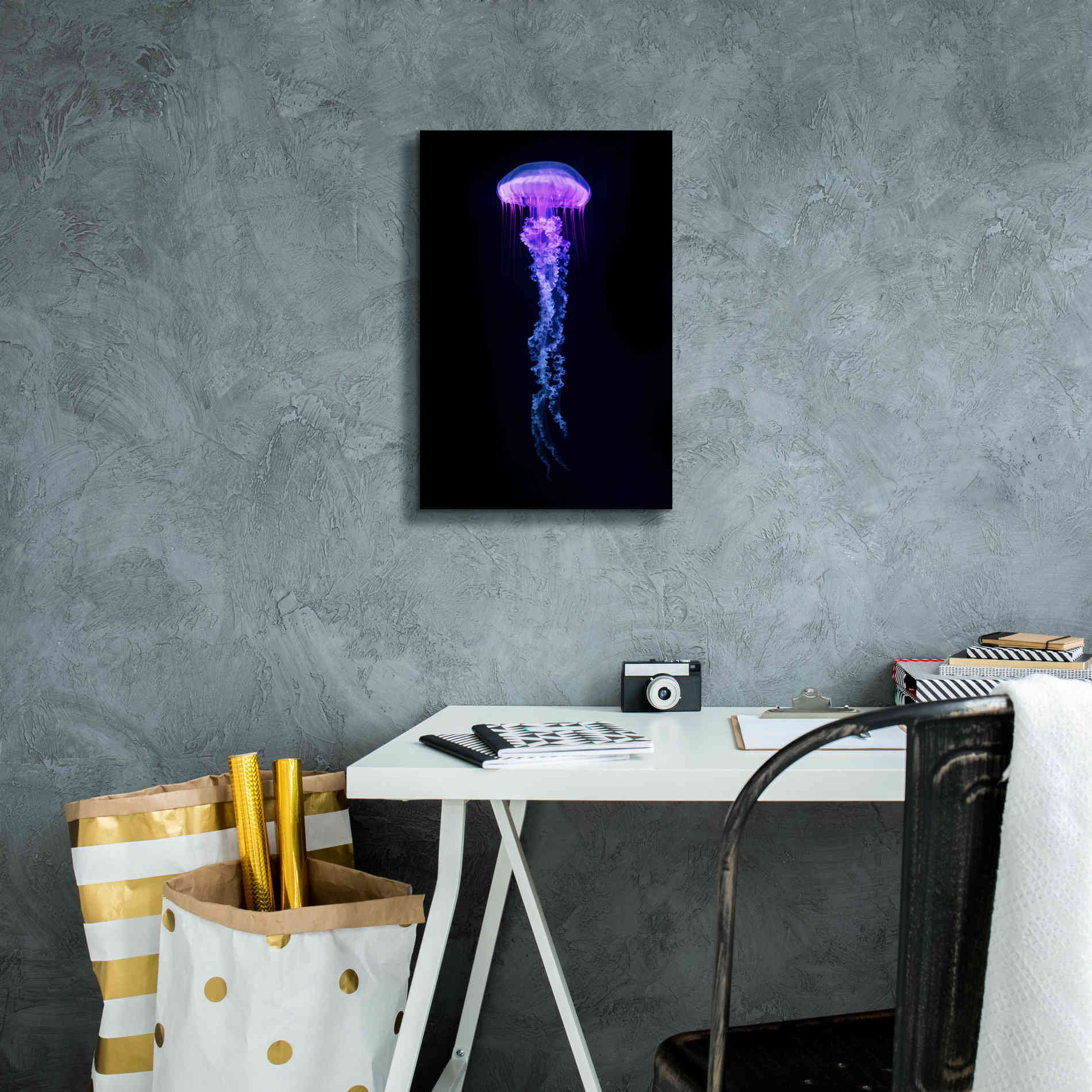 'Medusa' Canvas Wall Art,12 x 18
