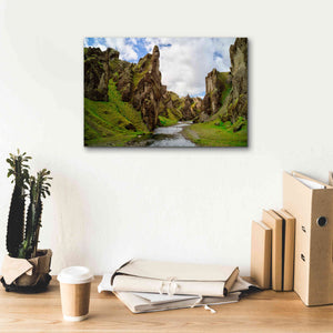 'Middle Earth' Canvas Wall Art,18 x 12