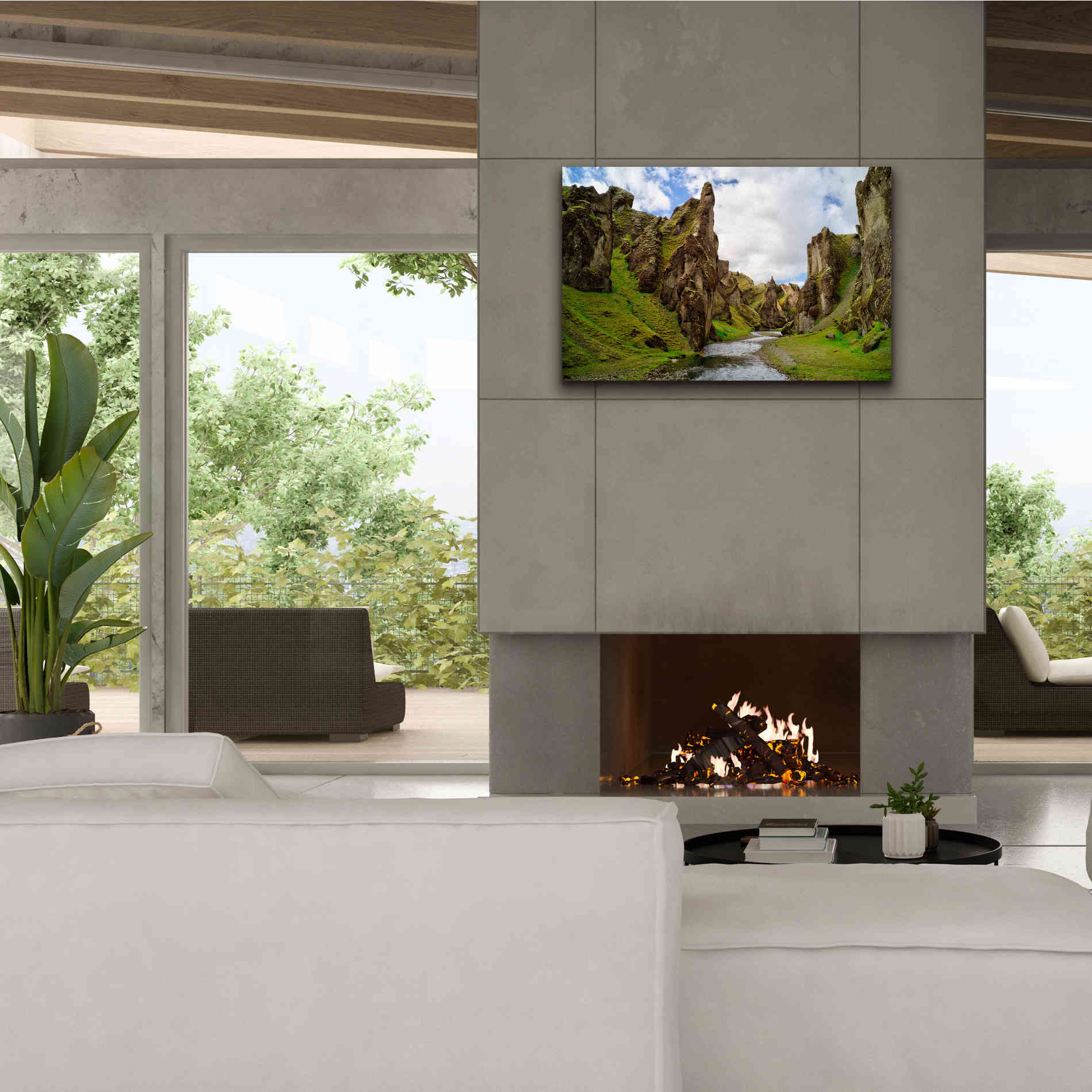 'Middle Earth' Canvas Wall Art,40 x 26