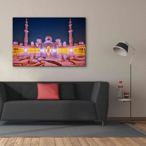 Image of 'Sheikh Zayed Grand Mosque' Canvas Wall Art,60 x 40