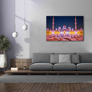 'Sheikh Zayed Grand Mosque' Canvas Wall Art,60 x 40