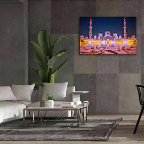 Image of 'Sheikh Zayed Grand Mosque' Canvas Wall Art,60 x 40