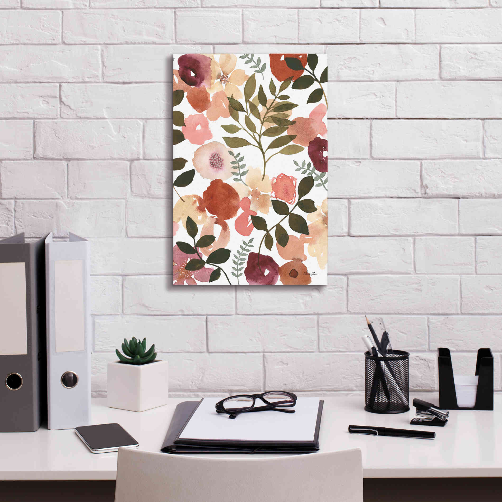 'Garden Dance I' by Laura Horn, Canvas Wall Art,12 x 18