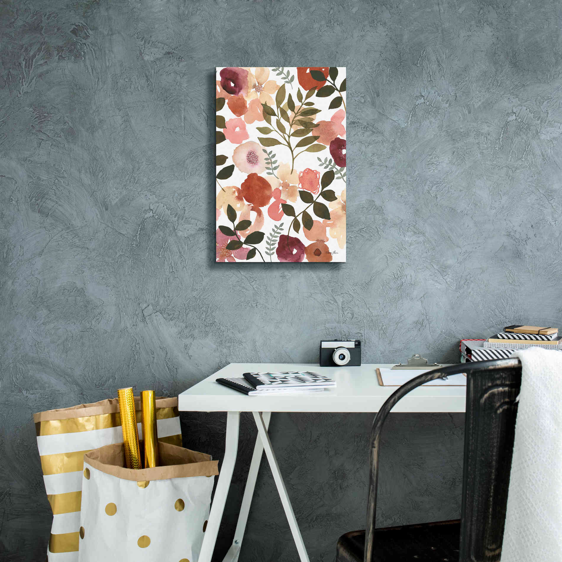 'Garden Dance I' by Laura Horn, Canvas Wall Art,12 x 18