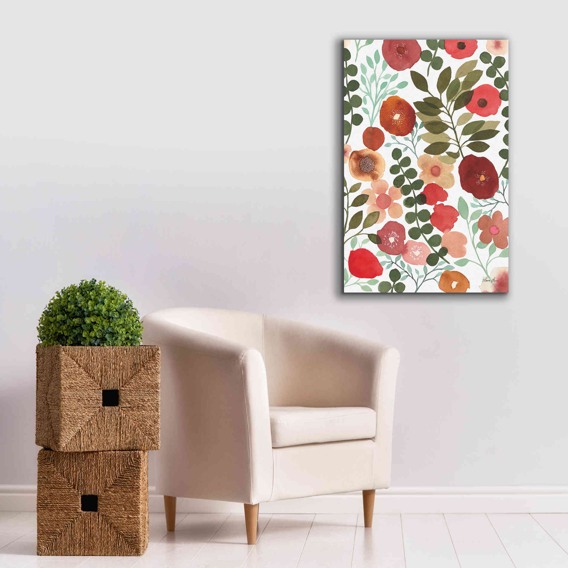 'Garden Dance II' by Laura Horn, Canvas Wall Art,26 x 40