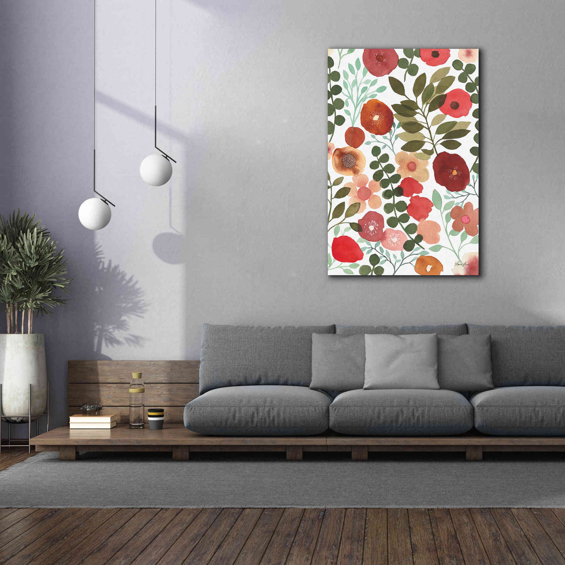 'Garden Dance II' by Laura Horn, Canvas Wall Art,40 x 60