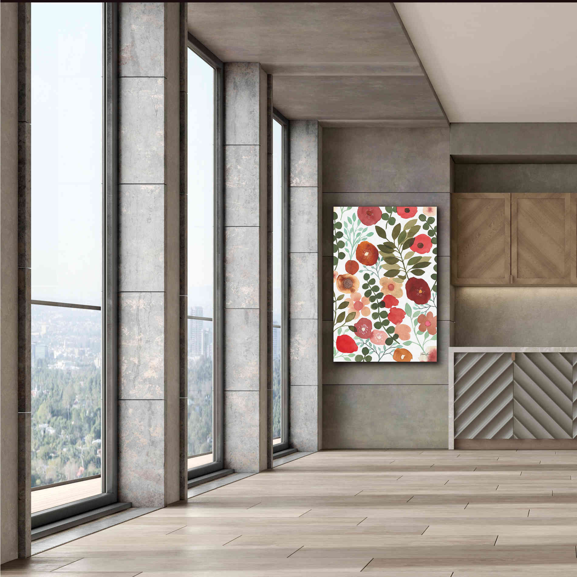 'Garden Dance II' by Laura Horn, Canvas Wall Art,40 x 60