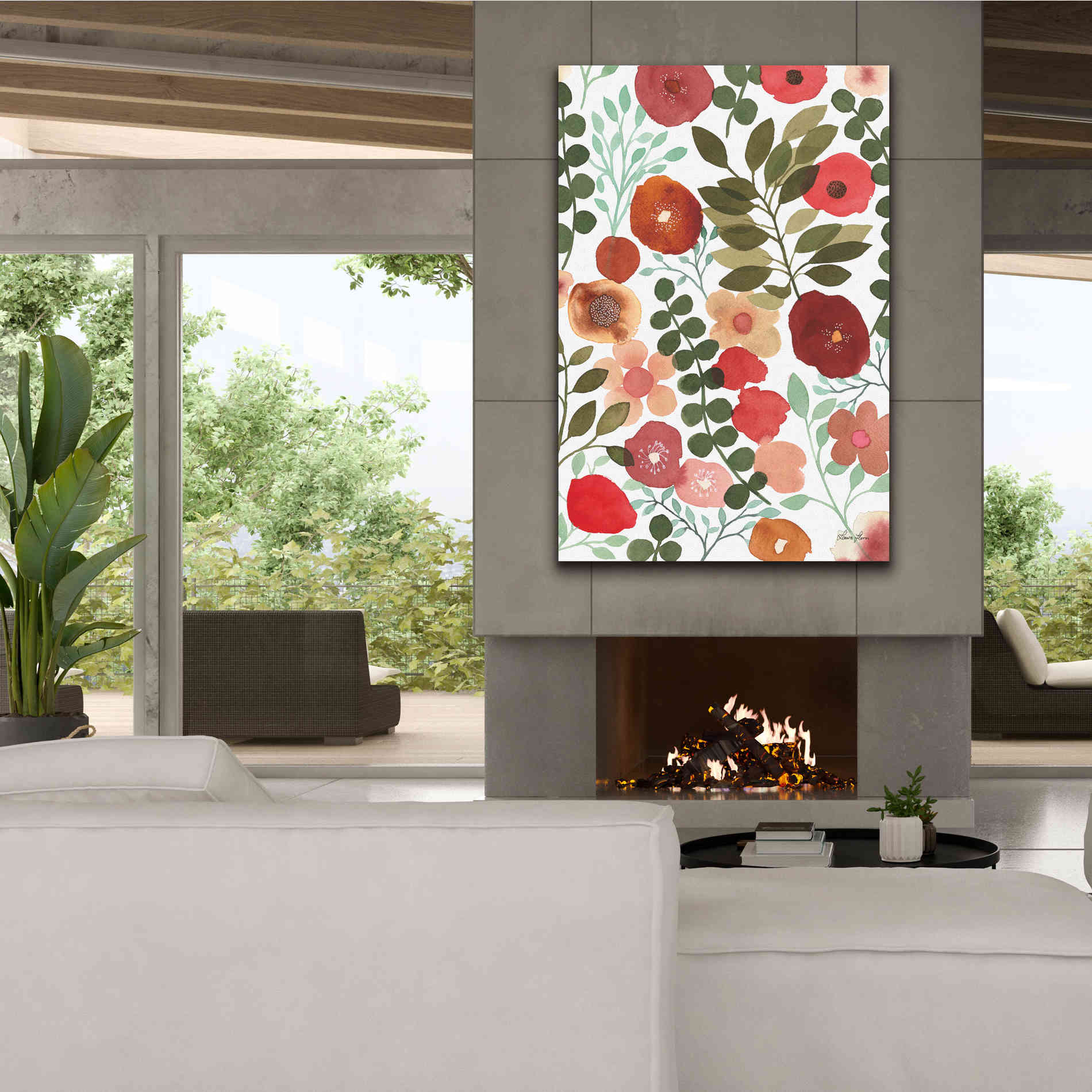 'Garden Dance II' by Laura Horn, Canvas Wall Art,40 x 60