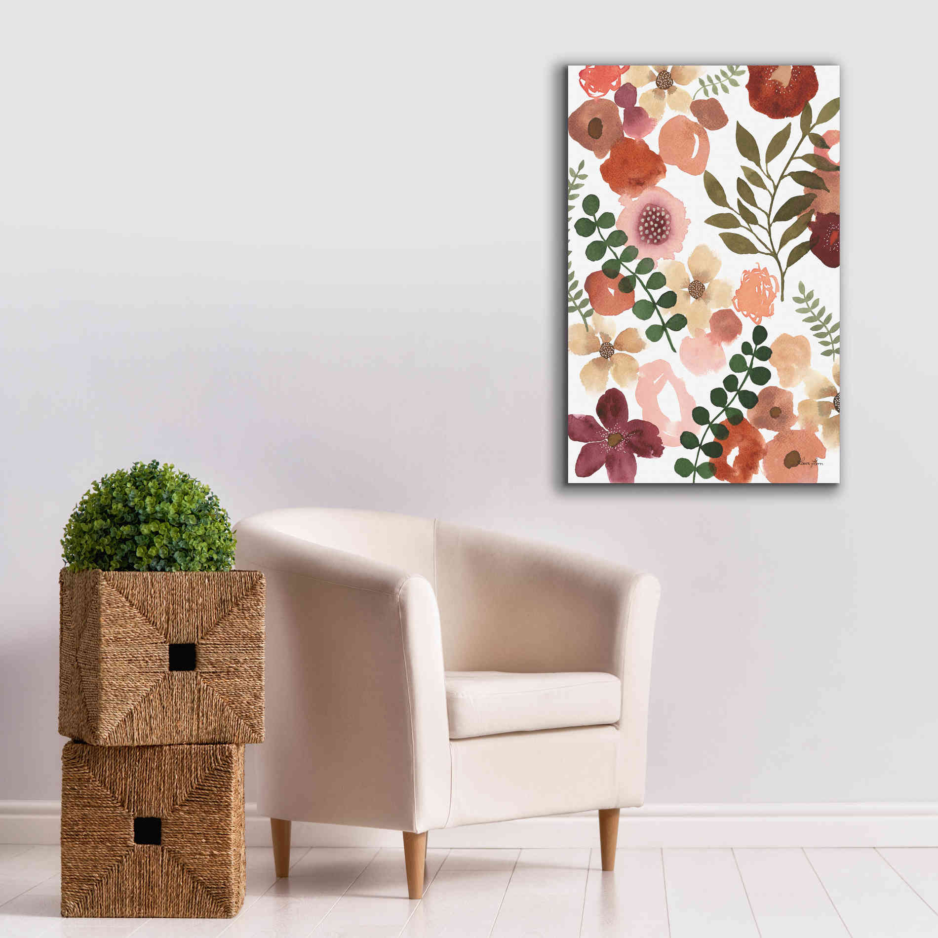 'Garden Dance III' by Laura Horn, Canvas Wall Art,26 x 40