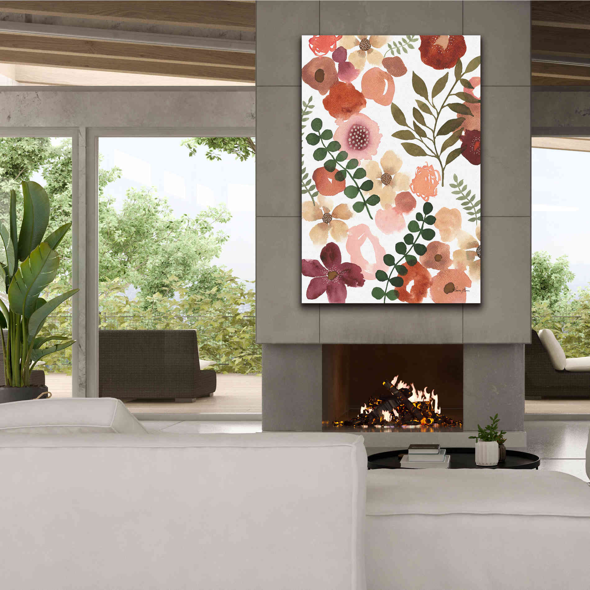'Garden Dance III' by Laura Horn, Canvas Wall Art,40 x 60
