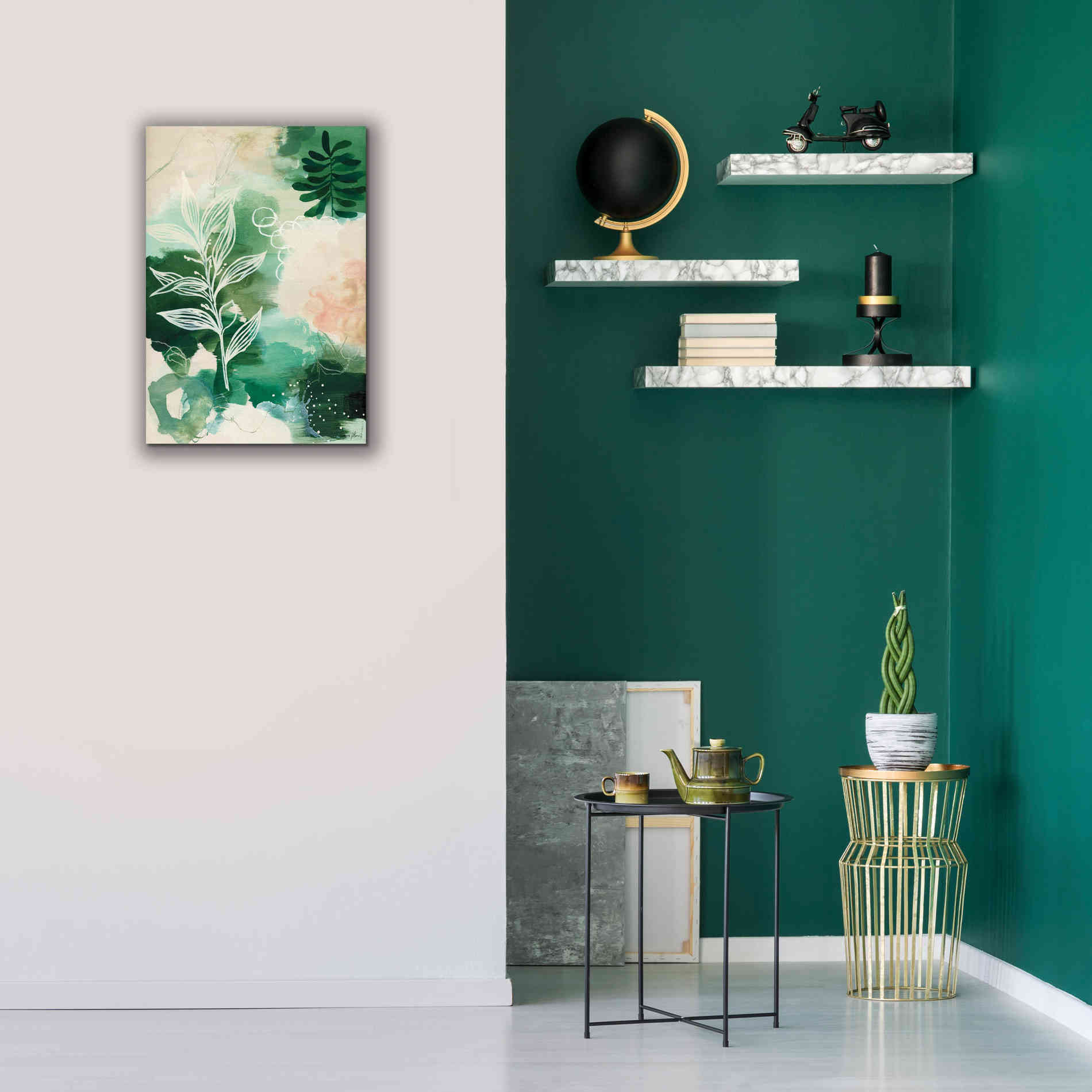 'Nature Story I' by Laura Horn, Canvas Wall Art,18 x 26