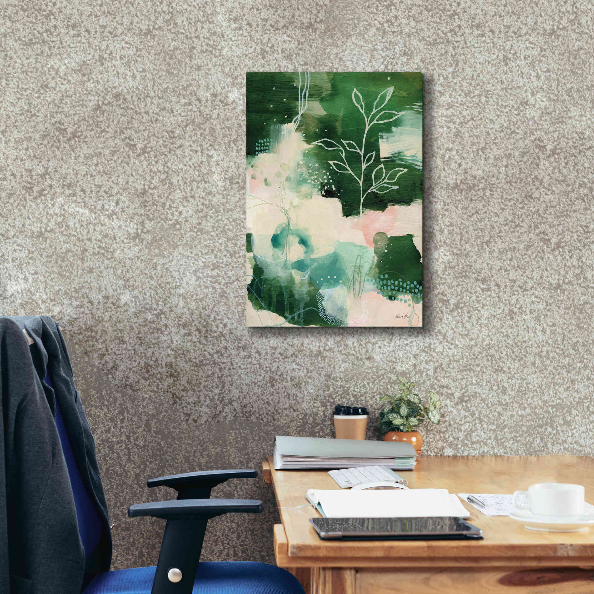 'Nature Story II' by Laura Horn, Canvas Wall Art,18 x 26