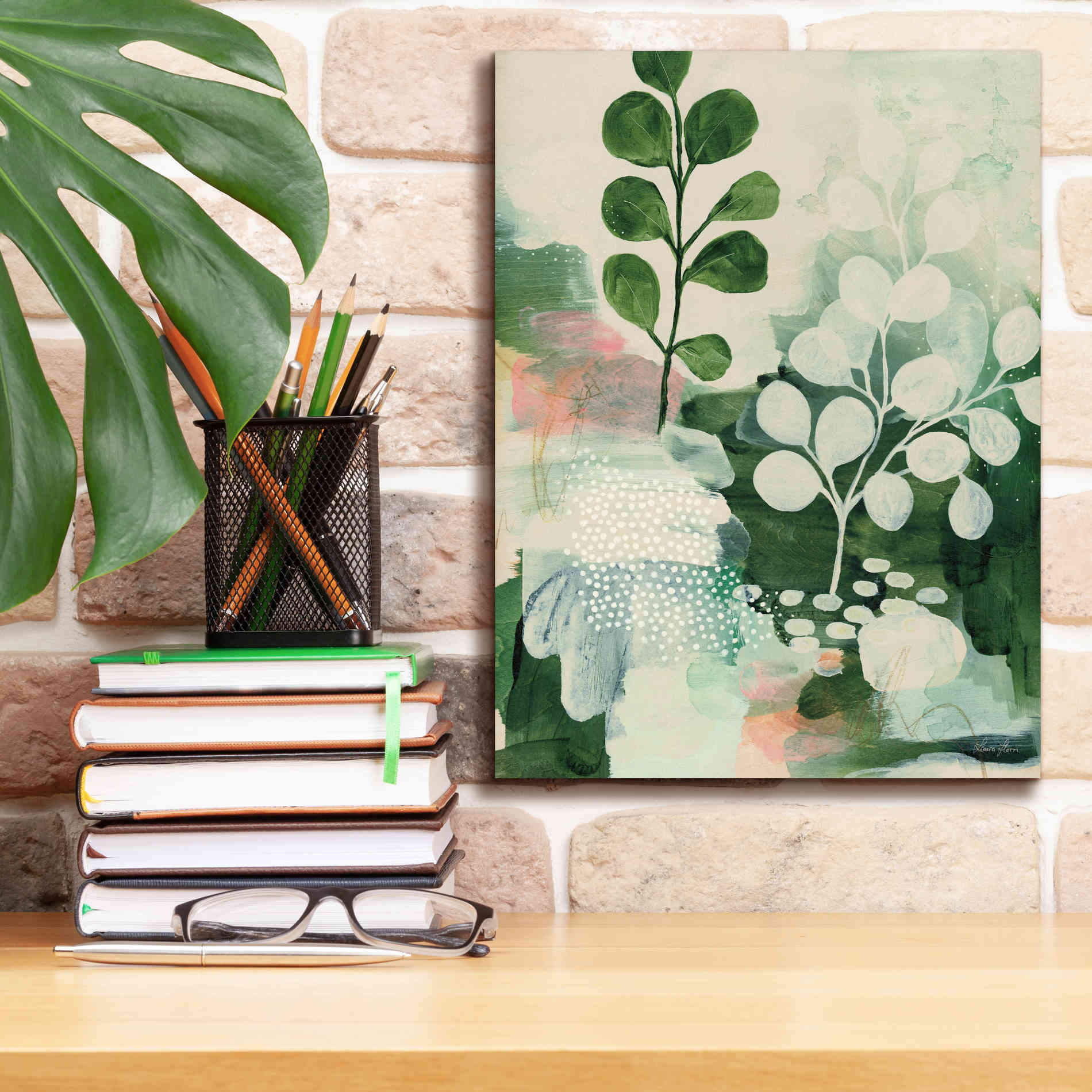 'Nature Story IV' by Laura Horn, Canvas Wall Art,12 x 16