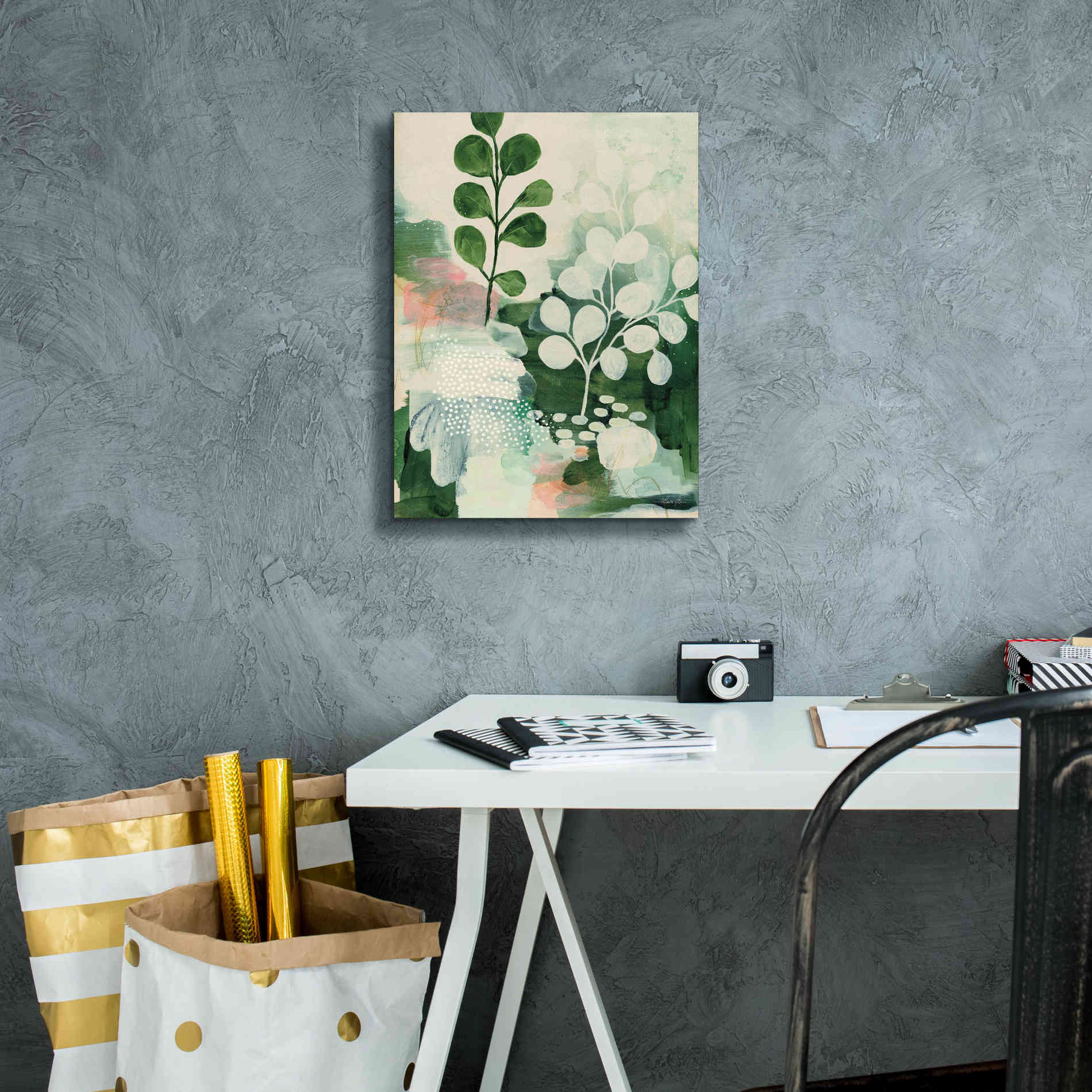 'Nature Story IV' by Laura Horn, Canvas Wall Art,12 x 16