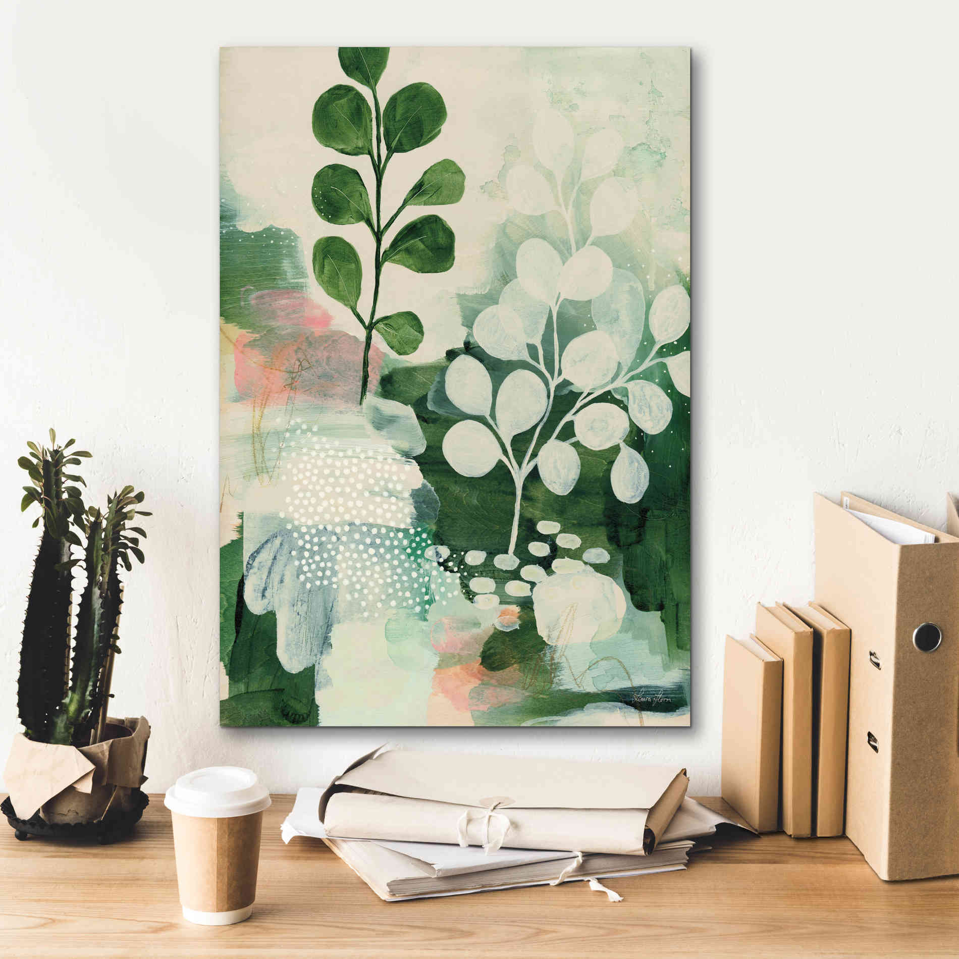 'Nature Story IV' by Laura Horn, Canvas Wall Art,18 x 26