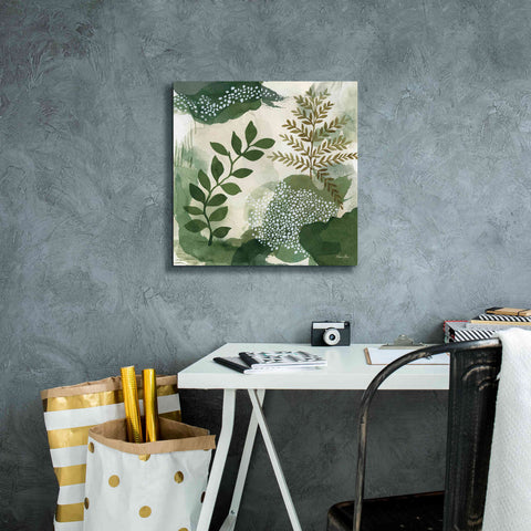 Image of 'Woodland Walk I' by Laura Horn, Canvas Wall Art,18 x 18