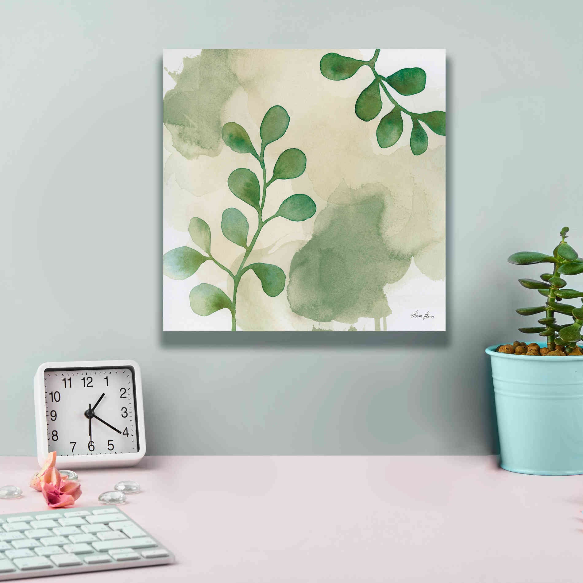 'Woodland Walk II' by Laura Horn, Canvas Wall Art,12 x 12