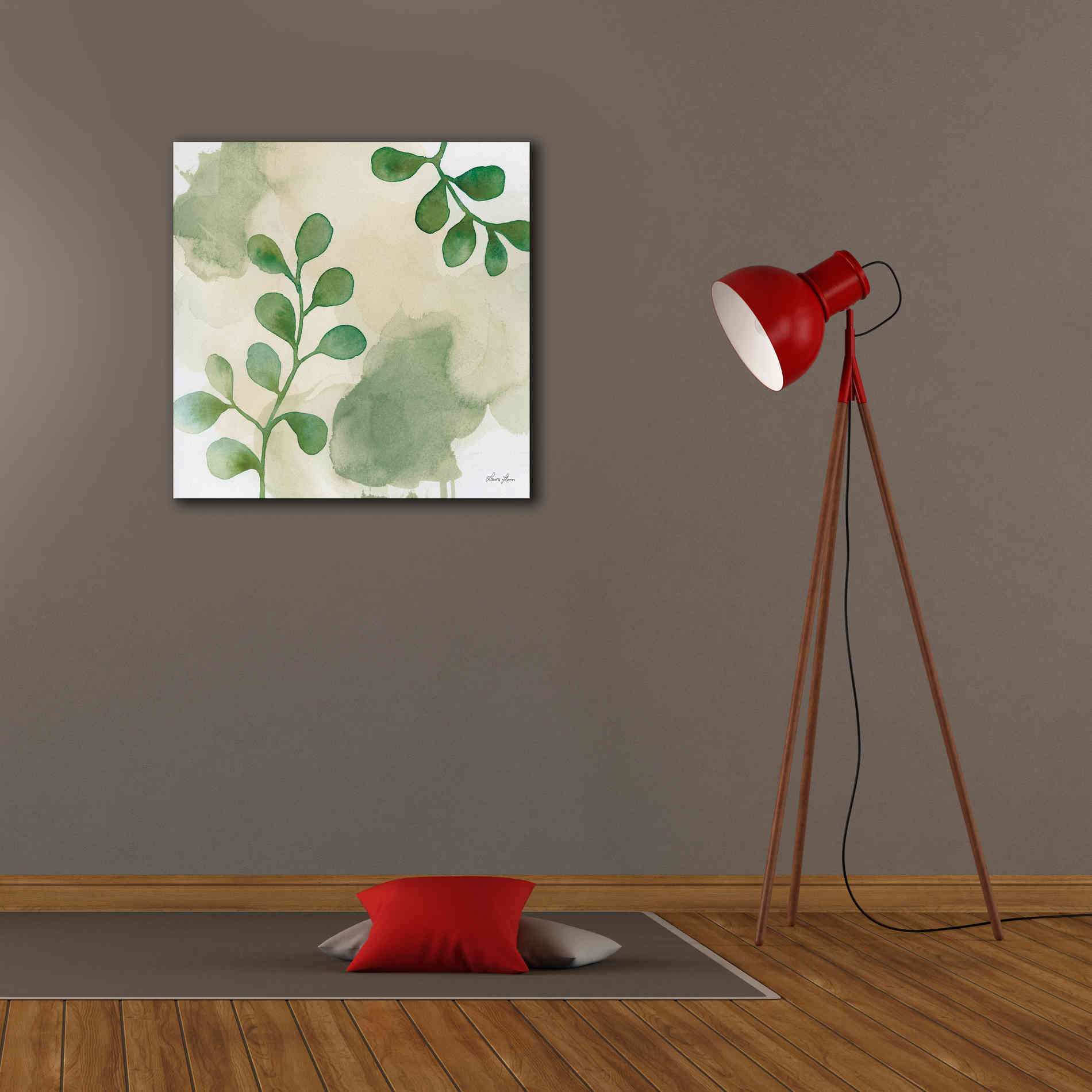 'Woodland Walk II' by Laura Horn, Canvas Wall Art,26 x 26