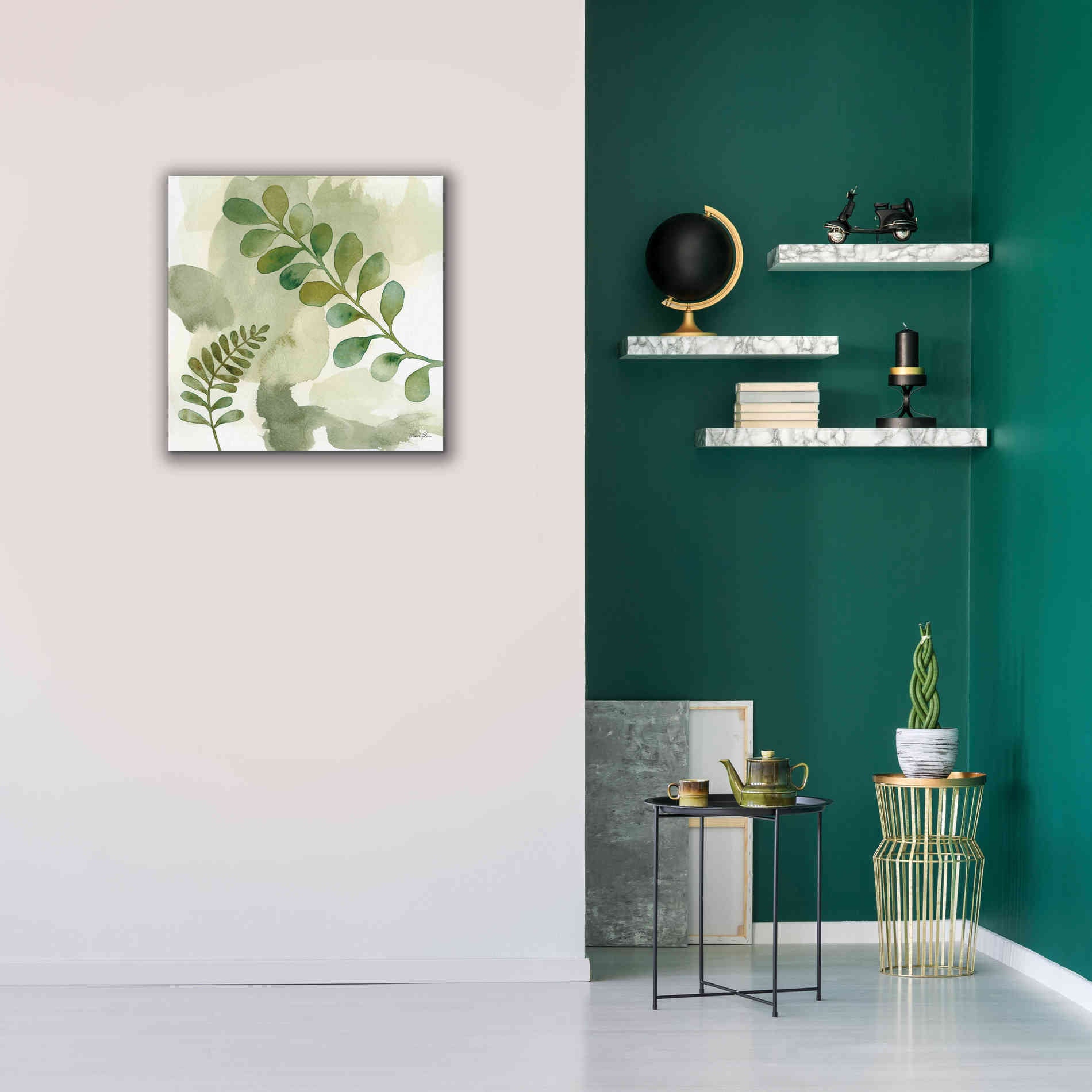 'Woodland Walk III' by Laura Horn, Canvas Wall Art,26 x 26