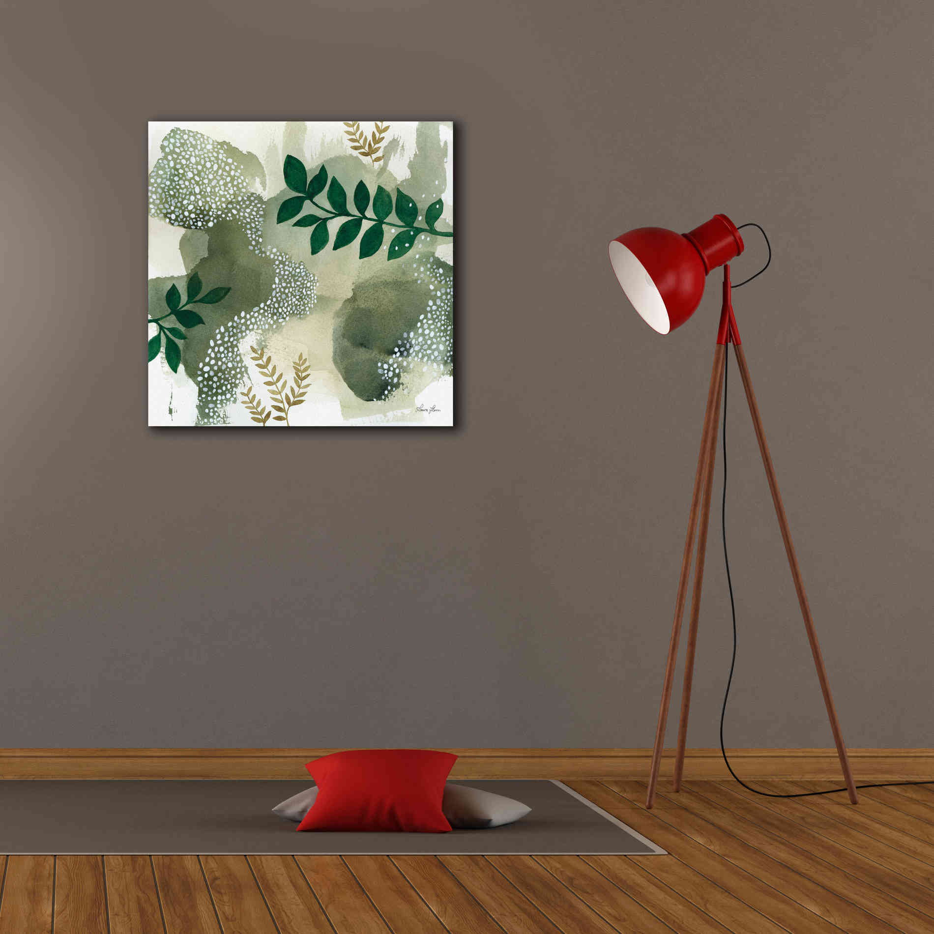 'Woodland Walk IV' by Laura Horn, Canvas Wall Art,26 x 26