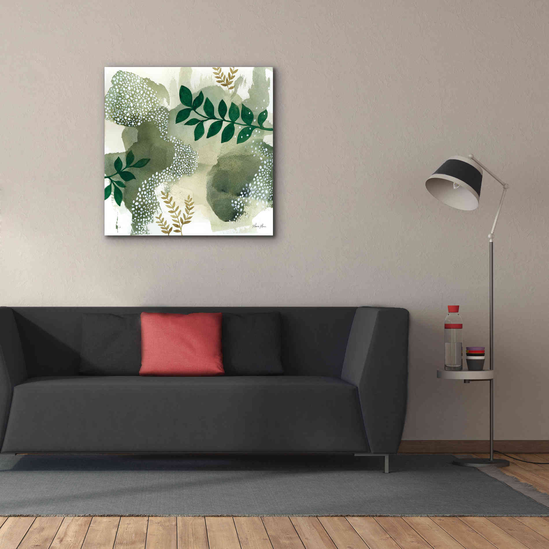 'Woodland Walk IV' by Laura Horn, Canvas Wall Art,37 x 37