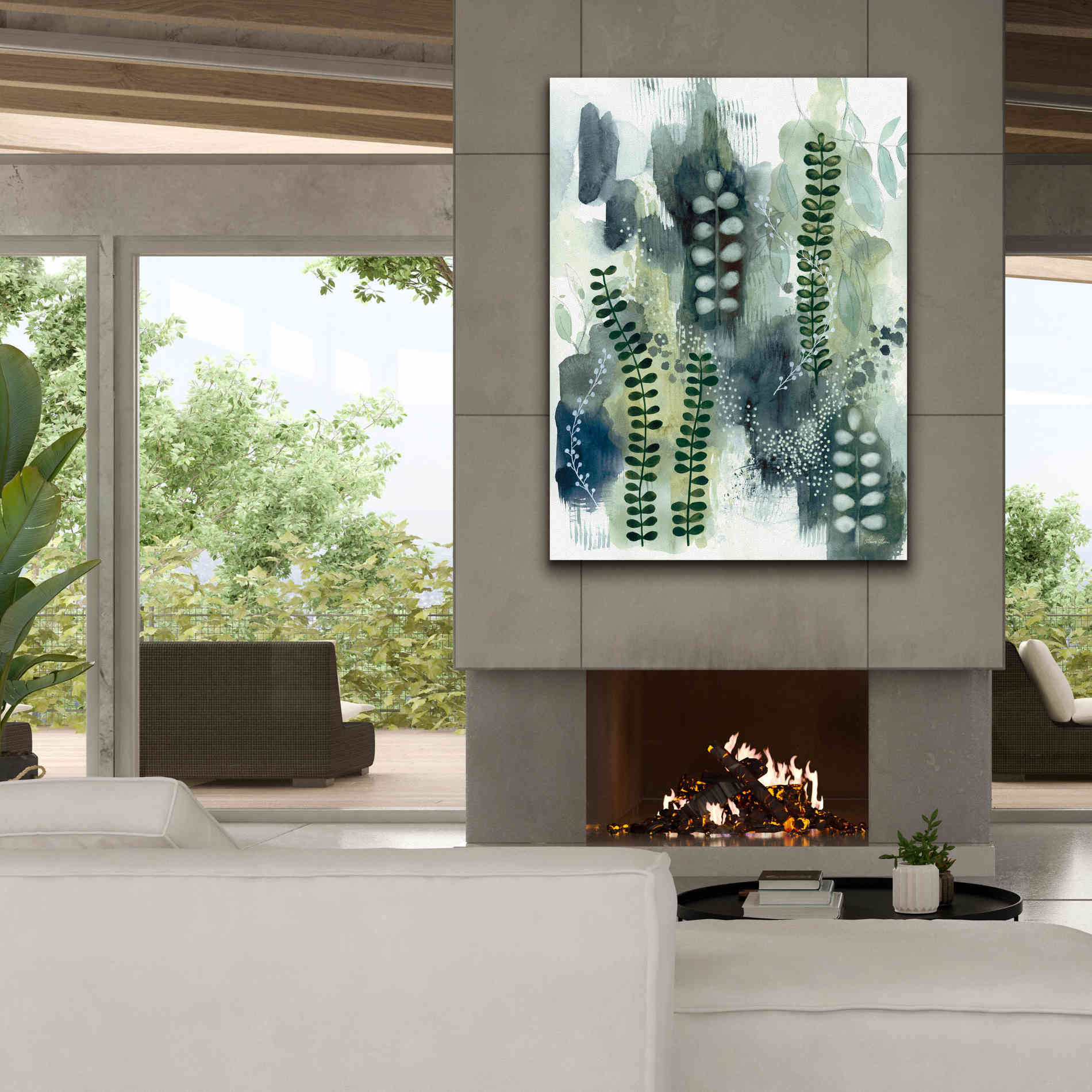 'Woodland Walk VI' by Laura Horn, Canvas Wall Art,40 x 54