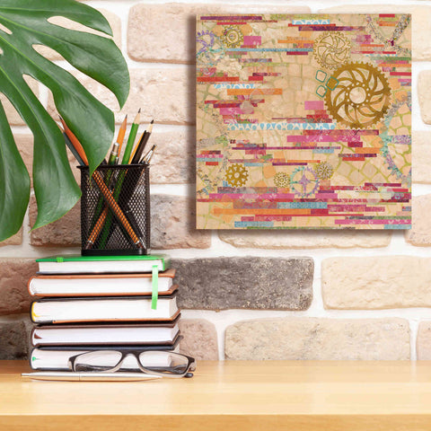 Image of 'EU Timetable I' by Kathy Ferguson, Canvas Wall Art,12 x 12