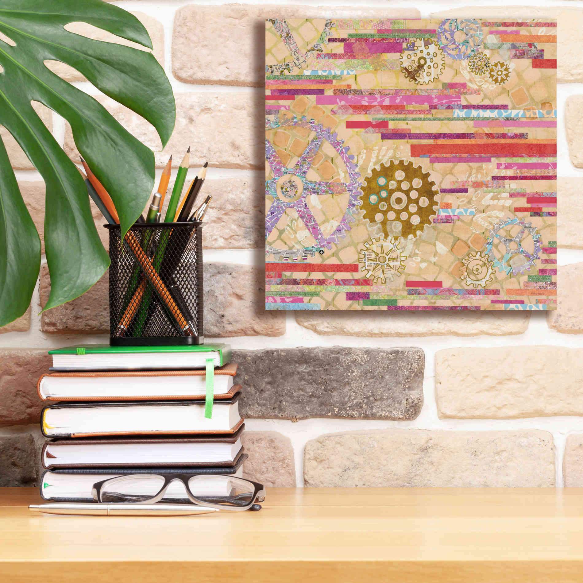 'EU Timetable II' by Kathy Ferguson, Canvas Wall Art,12 x 12
