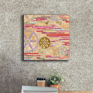 'EU Timetable II' by Kathy Ferguson, Canvas Wall Art,18 x 18