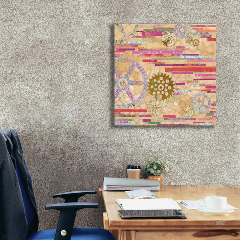 Image of 'EU Timetable II' by Kathy Ferguson, Canvas Wall Art,26 x 26