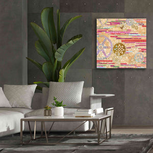 'EU Timetable II' by Kathy Ferguson, Canvas Wall Art,37 x 37