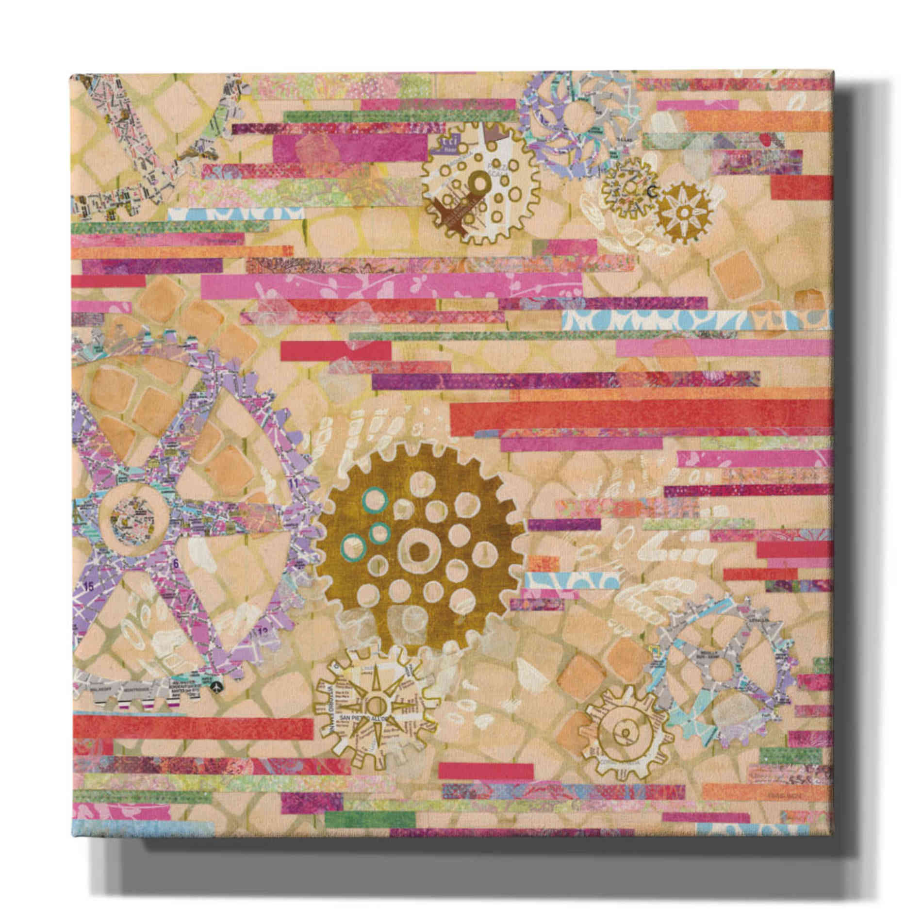 'EU Timetable II' by Kathy Ferguson, Canvas Wall Art