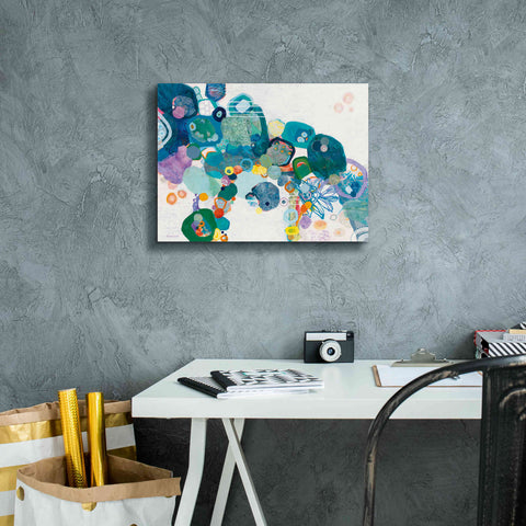 Image of 'Bridging our Differences' by Kathy Ferguson, Canvas Wall Art,16 x 12